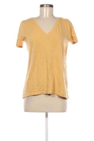 Γυναικείο t-shirt Zara, Μέγεθος S, Χρώμα Κίτρινο, Τιμή 4,95 €