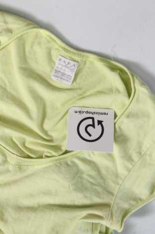 Дамска тениска Zara Trafaluc, Размер M, Цвят Жълт, Цена 8,00 лв.