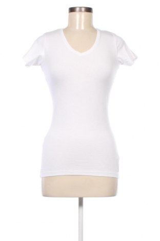 Damen T-Shirt Zeeman, Größe XS, Farbe Weiß, Preis 3,62 €