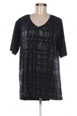 Γυναικείο t-shirt Zhenzi, Μέγεθος S, Χρώμα Μπλέ, Τιμή 4,87 €