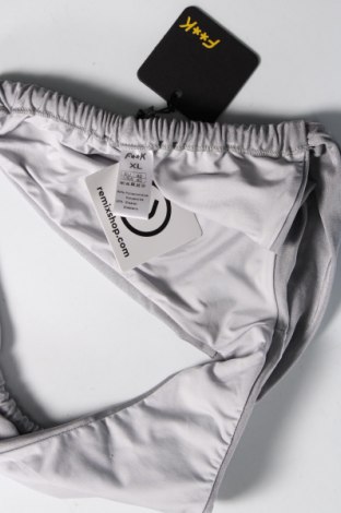 Damen-Badeanzug F**k, Größe XL, Farbe Grau, Preis 15,26 €