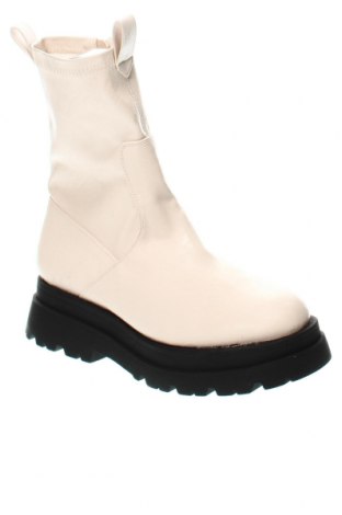 Botine de damă Boohoo, Mărime 40, Culoare Ecru, Preț 162,11 Lei