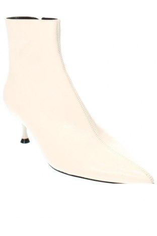 Γυναικεία μποτάκια Zara, Μέγεθος 39, Χρώμα Εκρού, Τιμή 42,27 €