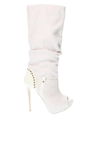 Γυναικείες μπότες Daris, Μέγεθος 38, Χρώμα Λευκό, Τιμή 24,74 €