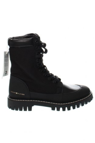 Γυναικείες μπότες Tommy Hilfiger, Μέγεθος 38, Χρώμα Μαύρο, Τιμή 113,48 €
