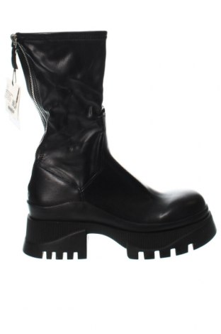 Γυναικείες μπότες Zara, Μέγεθος 41, Χρώμα Μαύρο, Τιμή 38,47 €