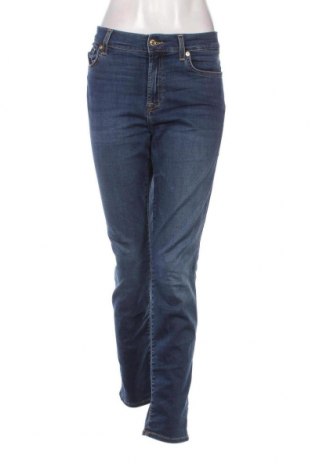 Damskie jeansy 7 For All Mankind, Rozmiar XL, Kolor Niebieski, Cena 517,69 zł