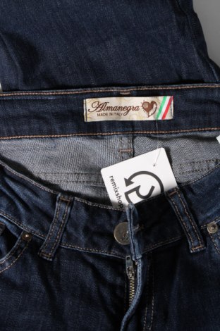 Дамски дънки Almanegra Jeans, Размер XL, Цвят Син, Цена 9,86 лв.