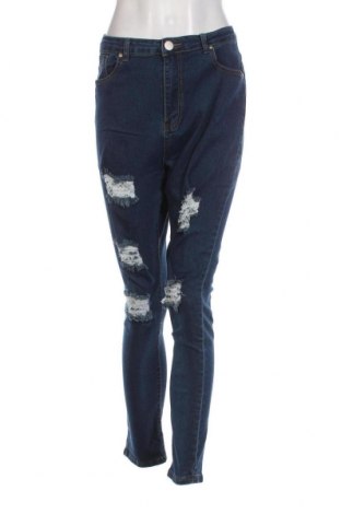 Damen Jeans Boohoo, Größe L, Farbe Blau, Preis 20,18 €