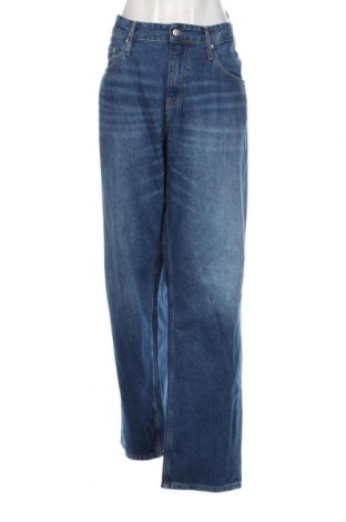 Damskie jeansy Calvin Klein Jeans, Rozmiar 3XL, Kolor Niebieski, Cena 145,00 zł