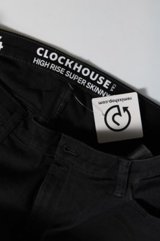 Blugi de femei Clockhouse, Mărime XL, Culoare Negru, Preț 95,39 Lei