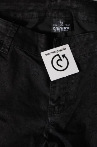 Dámske džínsy  Colours Of The World, Veľkosť XL, Farba Čierna, Cena  16,44 €