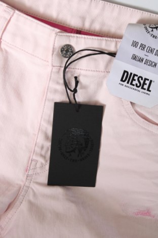 Damskie jeansy Diesel, Rozmiar L, Kolor Różowy, Cena 263,38 zł