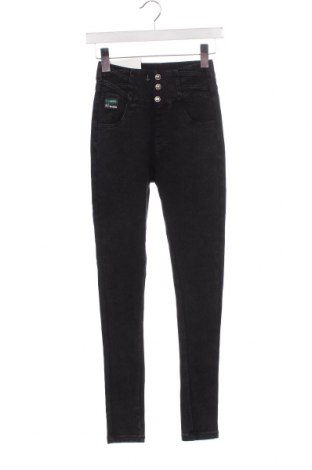 Дамски дънки Fashion Jeans, Размер XXS, Цвят Сив, Цена 14,00 лв.