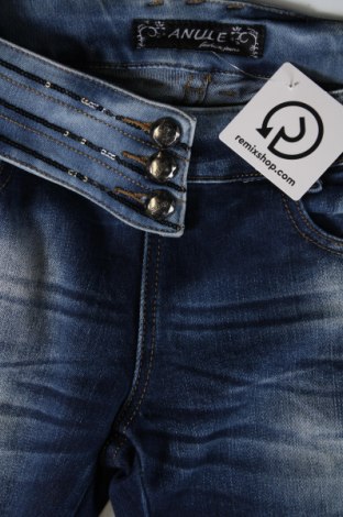 Дамски дънки Fashion Jeans, Размер XL, Цвят Син, Цена 7,25 лв.