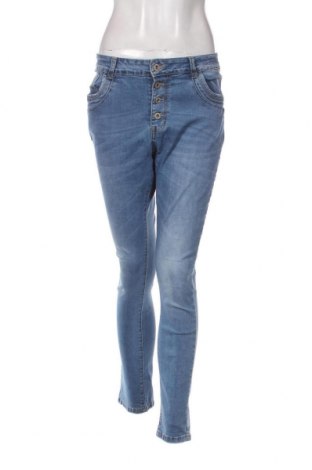 Γυναικείο Τζίν Jewelly, Μέγεθος XL, Χρώμα Μπλέ, Τιμή 10,76 €