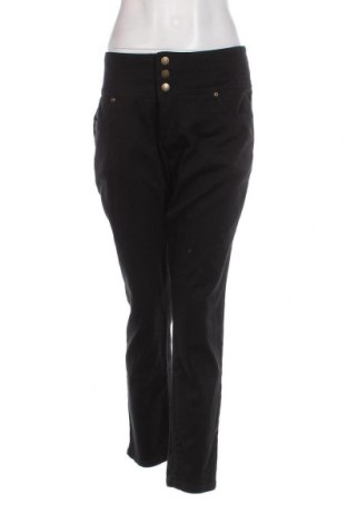 Дамски дънки John Baner, Размер XL, Цвят Черен, Цена 15,84 лв.