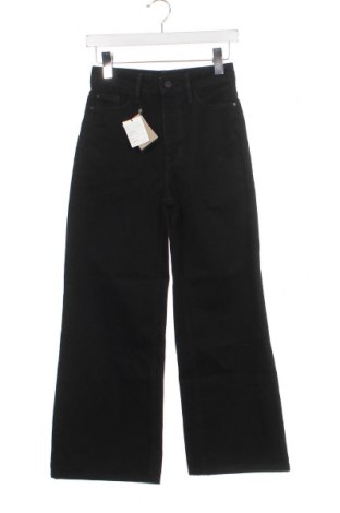 Дамски дънки Massimo Dutti, Размер XS, Цвят Черен, Цена 72,45 лв.