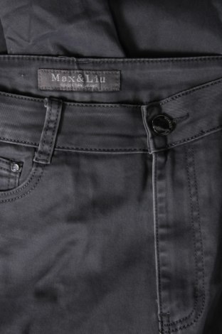 Дамски дънки Max&liu, Размер XL, Цвят Сив, Цена 7,25 лв.