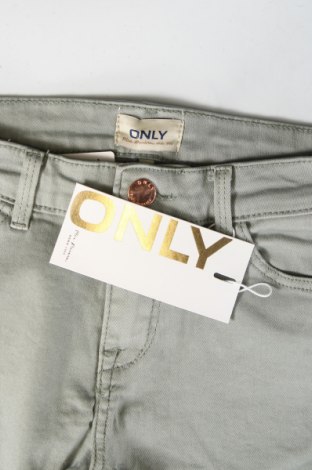 Damskie jeansy ONLY, Rozmiar XS, Kolor Zielony, Cena 18,13 zł