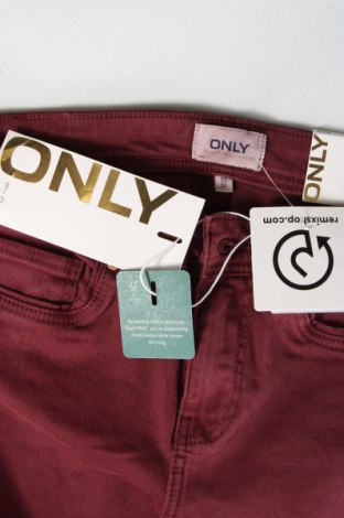 Dámske džínsy  ONLY, Veľkosť XS, Farba Červená, Cena  3,51 €