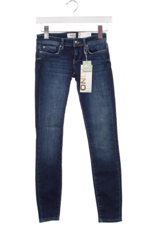 Dámské džíny  ONLY, Velikost XS, Barva Modrá, Cena  414,00 Kč