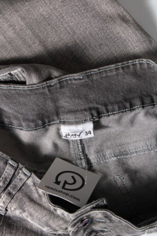 Damen Jeans Okay, Größe L, Farbe Grau, Preis 6,66 €