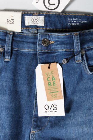 Damskie jeansy Q/S by S.Oliver, Rozmiar M, Kolor Niebieski, Cena 231,89 zł