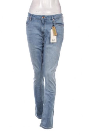 Damskie jeansy Q/S by S.Oliver, Rozmiar XL, Kolor Niebieski, Cena 83,48 zł