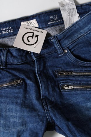 Damskie jeansy Q/S by S.Oliver, Rozmiar M, Kolor Niebieski, Cena 27,83 zł