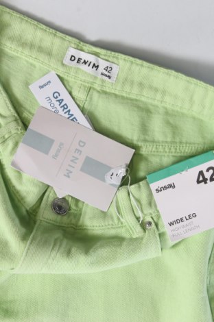 Damen Jeans Sinsay, Größe L, Farbe Grün, Preis € 17,16