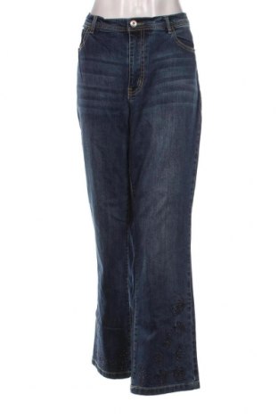 Damskie jeansy Thea, Rozmiar XL, Kolor Niebieski, Cena 52,87 zł