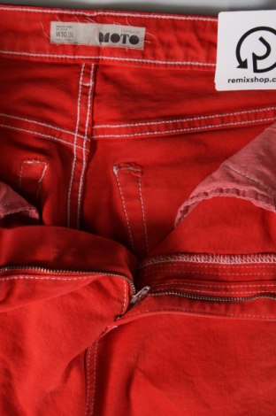 Damen Jeans Topshop Moto, Größe M, Farbe Rot, Preis € 10,24