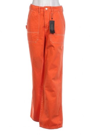 Дамски дънки Trendyol, Размер M, Цвят Оранжев, Цена 26,10 лв.