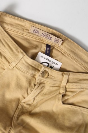 Dámské džíny  Zara Trafaluc, Velikost S, Barva Béžová, Cena  127,00 Kč