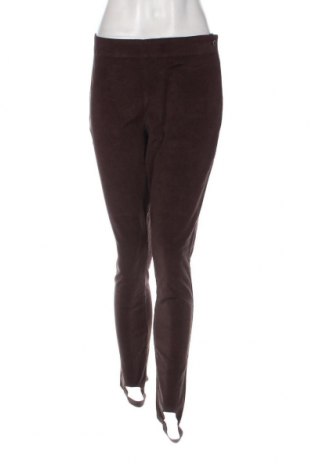 Pantaloni de velvet de femei, Mărime M, Culoare Maro, Preț 22,19 Lei