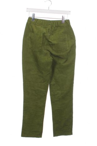 Pantaloni de velvet de femei, Mărime S, Culoare Verde, Preț 28,62 Lei