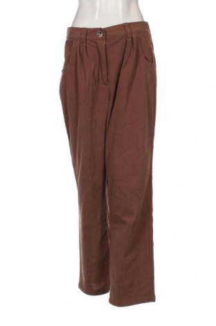 Pantaloni de velvet de femei, Mărime M, Culoare Maro, Preț 34,34 Lei