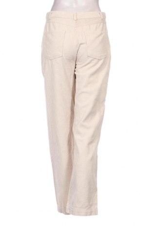 Pantaloni de velvet de femei A Lot Less x About You, Mărime S, Culoare Ecru, Preț 72,04 Lei