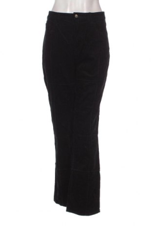 Pantaloni de velvet de femei About You, Mărime M, Culoare Negru, Preț 8,68 Lei