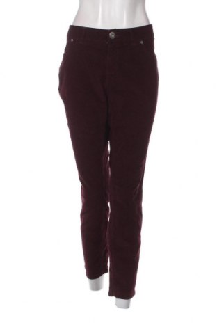 Pantaloni de velvet de femei Arizona, Mărime L, Culoare Roșu, Preț 14,31 Lei