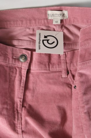 Pantaloni de velvet de femei Blue Motion, Mărime L, Culoare Roz, Preț 32,43 Lei