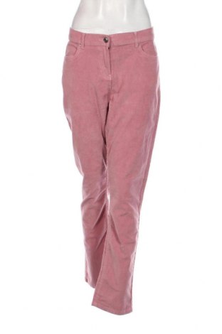Pantaloni de velvet de femei Blue Motion, Mărime L, Culoare Roz, Preț 33,39 Lei