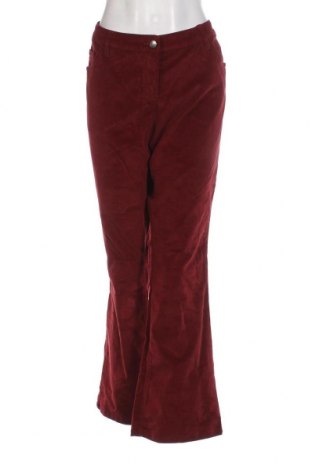 Γυναικείο κοτλέ παντελόνι Bpc Bonprix Collection, Μέγεθος XL, Χρώμα Κόκκινο, Τιμή 5,56 €