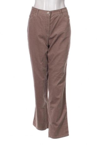 Pantaloni de velvet de femei Brax, Mărime XL, Culoare Maro, Preț 33,85 Lei