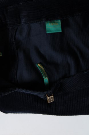 Γυναικείο κοτλέ παντελόνι Canda, Μέγεθος L, Χρώμα Μπλέ, Τιμή 5,02 €