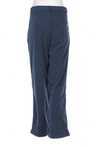 Pantaloni de velvet de femei DAZY, Mărime M, Culoare Albastru, Preț 95,39 Lei