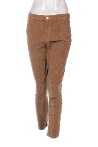 Pantaloni de velvet de femei Defacto, Mărime L, Culoare Maro, Preț 14,31 Lei