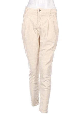 Pantaloni de velvet de femei French Kiss, Mărime M, Culoare Bej, Preț 9,54 Lei