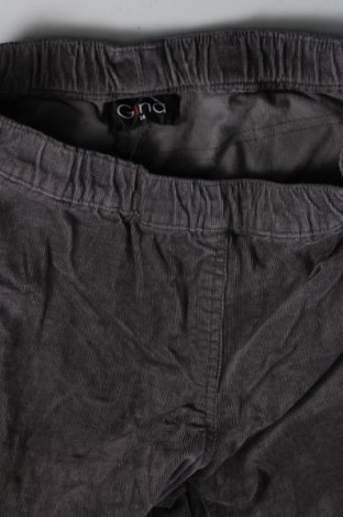 Γυναικείο κοτλέ παντελόνι Gina, Μέγεθος S, Χρώμα Γκρί, Τιμή 5,38 €